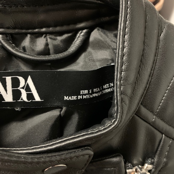 Zara faux leather jacket - Picture 11 of 11